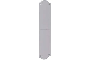 HERITAGE BRASS Shaped Finger Plate Finish: Polished Chrome