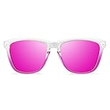 Lentes : Rosa. 100% UV400. Polarizadas. Categoría 3 ✔ | Medidas : Frontal: 14,2 cm, Alto 5 cm, Patillas 13,7 cm ✔