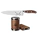 Produktbild HORL-1993 KS2734 HORL Rollschleifer Nussholz & Magnetschleiflehre + RÖSLE Kochmesser Sansibar mit Walnussholz-Griff