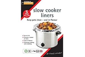 PLANIT PRODUCTS24267 Planit Toastabags Slow Cooker Liners. Pack of 5 bags.