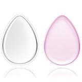 Silicone makeup applicator covered by a thin TPU covering make it easy to clean with mild soap and water, easy wash and fast dry can be reused.