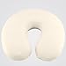 Produktbild THG Beige Velour Memory Foam Comfort Hause Neck Support Cushion Pillow