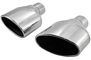 MODIFYCAR Lot de 2 embouts d’échappement Look RS4 RS5 RS6 pour