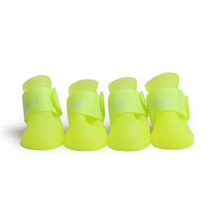 Pet ‘s antideslizante Protección Lluvia Botas Zapatos para mascotas Gatos perro Puppy Waterproof Guantes