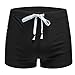 Produktbild JKLEUTRW Herren Shorts Männer Hawaii Reine Farbe Schnelltrocknend Beachshorts Endurance Sport Jogginghose Slim Bequemes Bodybuilding Trainingsshorts Endurance Badeshorts
