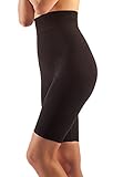 FarmaCell Shape 613 (Negro, M) Faja pantalon corto de algodon, contenitiva y moldeadora con el talle alto