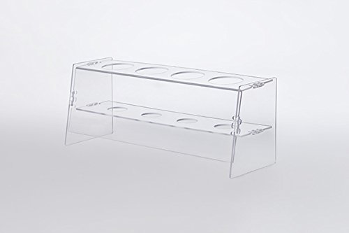 Praktischer Eiswaffelständer aus Acrylglas (PetG) mit 4 Löchern – Eishalter zum Verzieren – Eiswaffelhalter – - 2