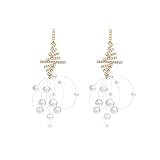 Neu und hohe Qualität Ohrringe Für Frauen Schmuck Helle Ziegel Ohrringe Blume Alte Lange Quaste Ohrringe Baumeln