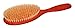 Hairbrush with natural bristles