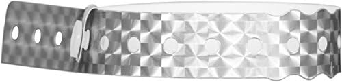 Wristband Giant Plastic Techno Wristbands box of 100 The Ultimate Event Wristband (Silver)