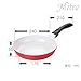 Produktbild Kochen Töpfe & Pfannen Korea Nano Keramik Bratpfanne 30 cm Youfulai Farbe Flachboden Nonstick Cook, Wassermelone Rot [24 cm] Ec-Mt-F24I