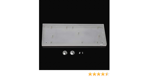 YMDK CNC Acrylic Housing, Anodized Plate, Underluminous, RGB Fully  Programmable PCB Stabilizers for 75% 84 Keyboards, ANSI ISO Layout:  Amazon.de: Computer \u0026 Accessories