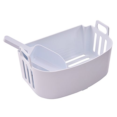 Costway Eiswürfelmaschine Eismaschine Eiswürfelbereiter inkl. Eiswürfelschaufel (2 Eiswürfelgrößen, 12kg pro Tag) Farbwahl (Silber) - 5
