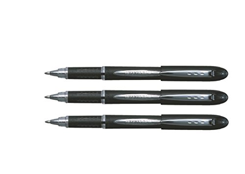 Uni Jetstream Rollerball Pen Black Ink Broad 1.0mm Tip SX-210 (Pack of 3) Supplied Loose