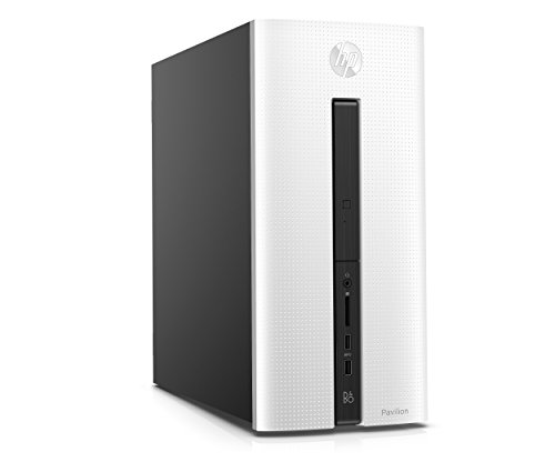 HP Pavilion (560-p164ng) Desktop PC (Intel Core i5-7400, 1 TB HDD, 256 GB SSD, AMD Radeon RX 480, 16 GB RAM, Windows 10 Home 64) Weiß - 3