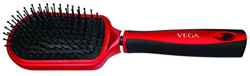 Vega Cushioned Brush. Tangle Free Massage Comb Hairbrush. Product Code # E3-CB
