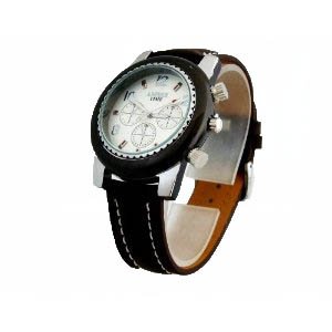 Preisvergleich Produktbild U-Thirtyone Chrono Herrenuhr mit dunkelbraunem Armband