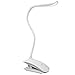 Price comparison product image Hemara Eye-Care LED Desk Lamp Dimmable , Portable Clamp Touch Dimmable LED Reading Lamp - Usb-powered (Flexible Gooseneck, 3-Level Dimmer, Touch-Sensitive Control, Clip on Book Light, White)