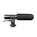 Produktbild MIC-01 DV/Kamera-Stereomikrofon,DSLR-Kamera-Camcordermicrig Video mit integriertem Stereo-Mikrofon, Paravent und Halterung für DSLR-Kameras Hochwertiger Klang für Canon Nikon