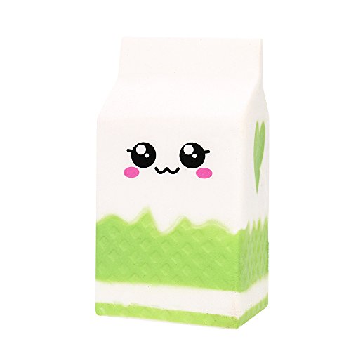 Preisvergleich Produktbild Covermason Joghurt Flasche Squishy Toys Spielzeug Jumbo Cute Stress Kombination Toys angsames Aufstehen Duftend Stress abbauen Spielzeug (Multicolor)