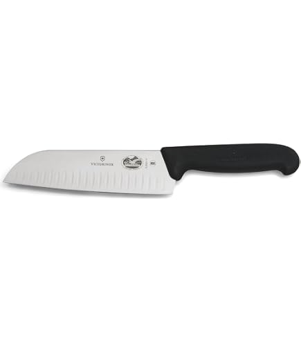 5 five simply smart 5five - coltello santoku black bamboo lama 16,9m