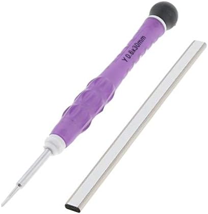 perfk 0.6mm Y Shape Tip Tri-point Tri Wing Screwdriver for Nintendo Switch Repair Opening Tool + 10cm Sponge