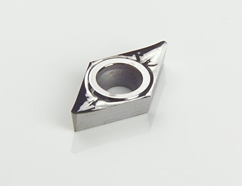 10 Stück HM Wendeschneidplatten, Wendeplatten für Kunststoff, Alu, Aluplatten DCGT 070204-ALU-UK410 55°