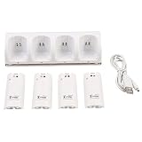 bateria wii u pro controller It can charge 4pcs controllers at the same time.