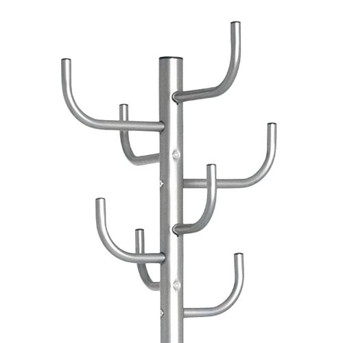 HAKU Möbel 43110 Garderobenständer 47 x 47 x 180 cm, alu - 2