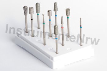 11 teiliges Diamantschleifer Fräser-Set