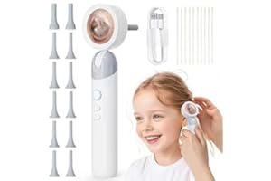 Ohrenschmalz Entferner Otoskop, Temodu 1080P Ohrenreiniger mit kamera, 1,38-Zoll-HD-IPS-Display, 3 Beobachtungsmodi, Diagnostikleuchte mit 4 LED Leuchten, für Windows & Android MacOS.