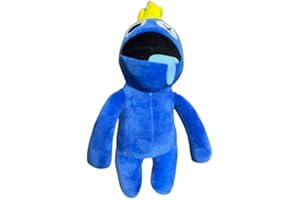 INTELLIGRON Cyan Rainbow Plush, Soft Stuffed Puppet Toy, Cute and Funny Rainbow Toy Gift for Girls, Boys, Kids, Perfect for Playing, Rainbow Chapter 2