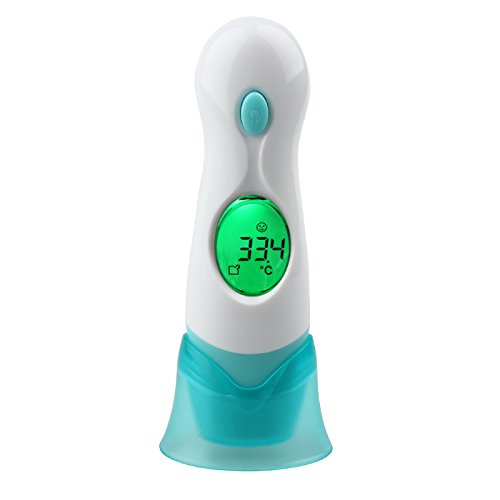 LCD Digital Multifunction Infrared Thermometer Ear Forehead 8 in 1 for Baby Child Family
