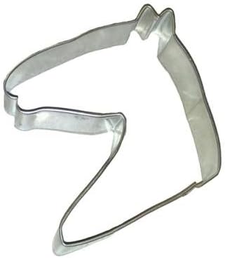 Horse-head shaped cookie cutter (height 7cm , width 6cm approx)