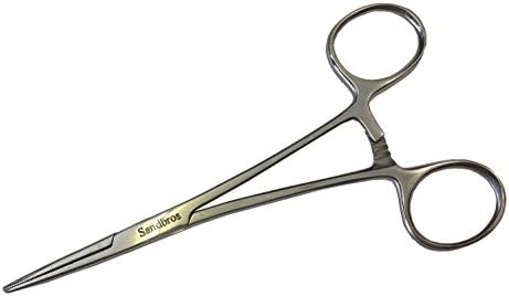 Sandbros New Body Piercing Tools Forceps Clamps Tongue Belly Nose Lip Ear (Multi Purpose Opening &amp; Closing Tool 5")