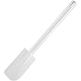Vogue 12734 Rubber Ended Spatula 16In 405mm Kitchen Baking Mixing Turner Utensils - White