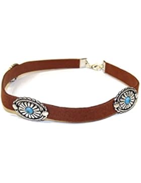 indianische Halskette Halsband Choker Indianerschmuck Western