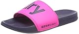 adidas badelatschen pink  Superdry Damen Pool Slide Dusch-& Badeschuhe, Blau (Total Eclipse Navy/Fluro Pink QQ2), 40/41 EU (Herstellergröße: L)