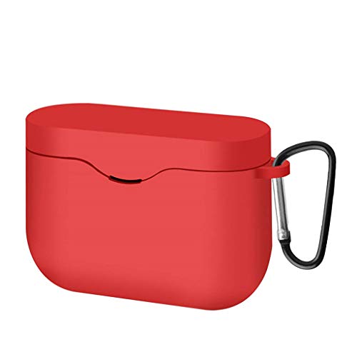 Preisvergleich Produktbild Felicy Weiche Silikon-Schutzhülle für Sony WF 1000XM3 Kopfhörer (Rot)