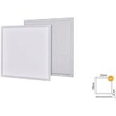 AC AYDINLATMA 24W 30X30 Backlight Led Panel Armat&uuml;r 3200K (Amber Işık) 2 Adet
