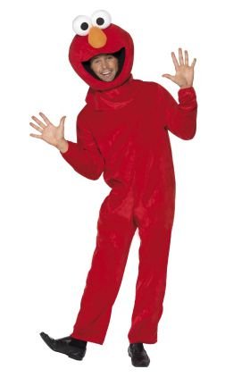 Preisvergleich Produktbild idealWigsNet Sesamstraße Elmo Kostüm