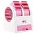 Produktbild hb-168 2,5 W Desktop 15,2 cm Klein Mini Air Lüfter, Klimaanlage, Cooler & humidifier-Pink
