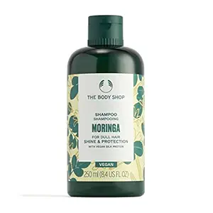 The Body Shop Vegan Moringa Shine & Protection Shampoo, 250 Ml