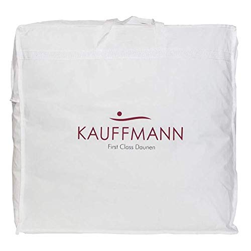 Kauffmann 100% Puro plumón Virgen Húngaro Ligero Comfort 550 * Cama de una Plaza 155 X 200 cm.