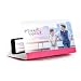 Produktbild FHKJ 12-Zoll-Handy-Bildschirmverstärker 3D HD Video-Lupe faul Handyhalter kreativ, Pink