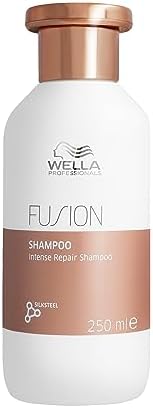 Wella Professionals Fusion Shampoo - Tecnologia Wella Professionals per capelli setosi - Shampoo professionale per capelli con aloe vera e vitamina E 250ml
