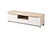 Produktbild Kleiderschrank AVALLON Schrank Drehtürenschrank Schlafzimmerschrank (Buche Ibsen / Weiß matt)