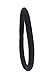 Best Price Hair Styling Set of 12pcs Durable Black Endless Snag Free Hair Bobbles / Elastics Bands By VAGA