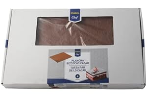 MAKRO CHEF Chef Plancha bizcocho para pasteles (BIZCOCHO, ENROLLADA 565x365x6)