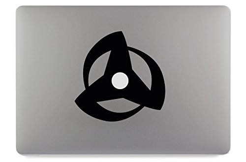 Naruto Mangekyou Sharingan 3 Apple MacBook Air Pro Aufkleber Skin Decal Sticker Vinyl (13")